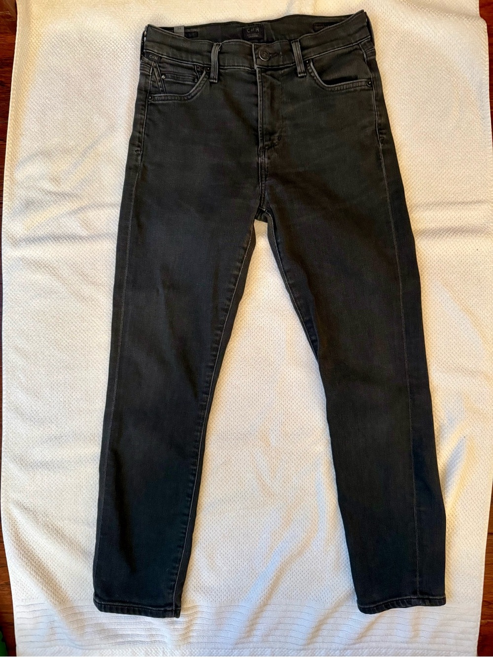 Citizens Of Humanity Rocket Crop Petite High Rise Skinny Jeans - 24